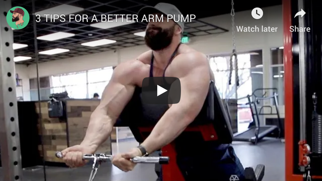 3 Tips For A Better Arm Pump