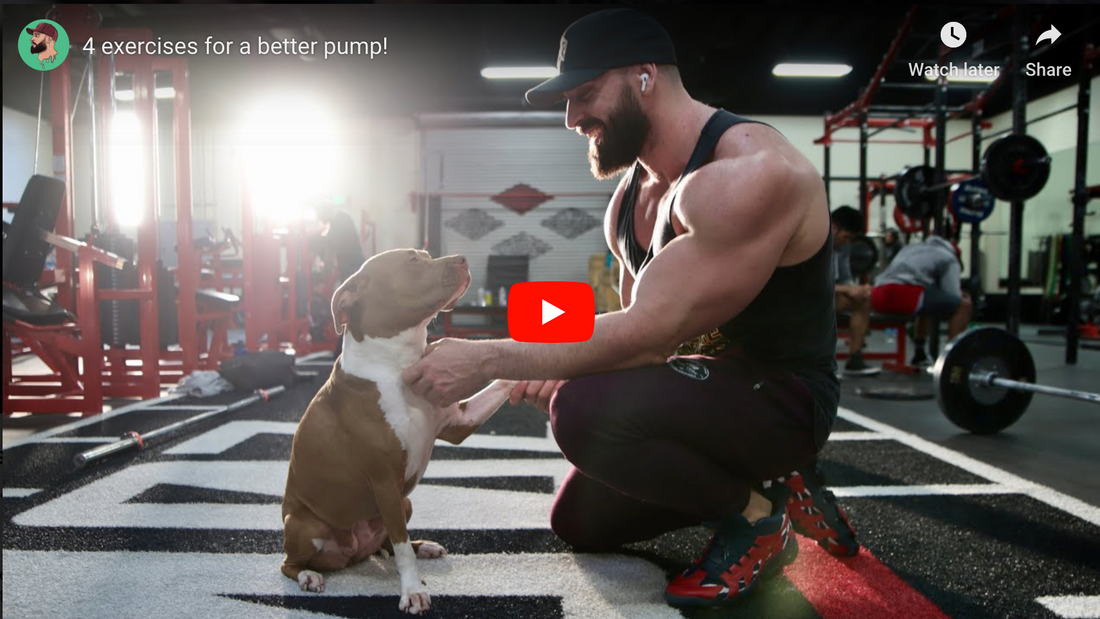 4 EXERCISES FOR A BETTER PUMP | Bradley Martyn YouTube